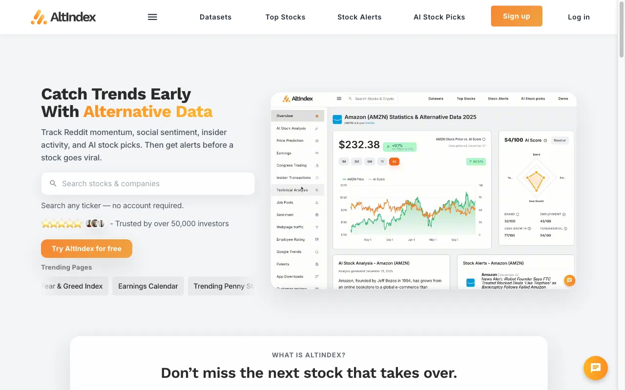 AltIndex — preview screenshot