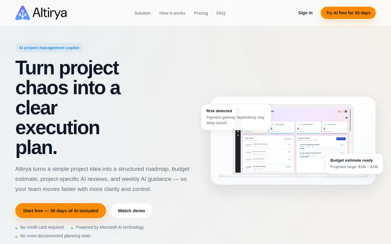Altirya — preview screenshot