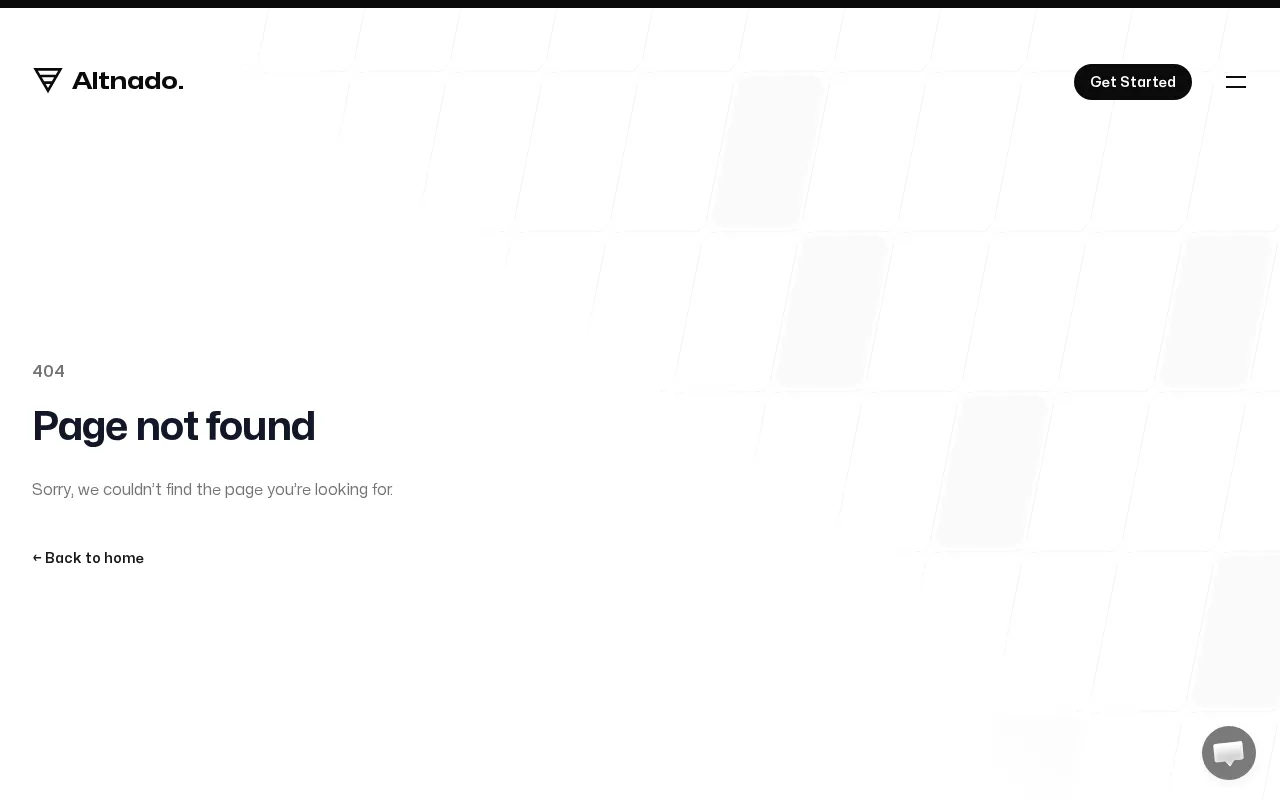 Altnado — pricing page