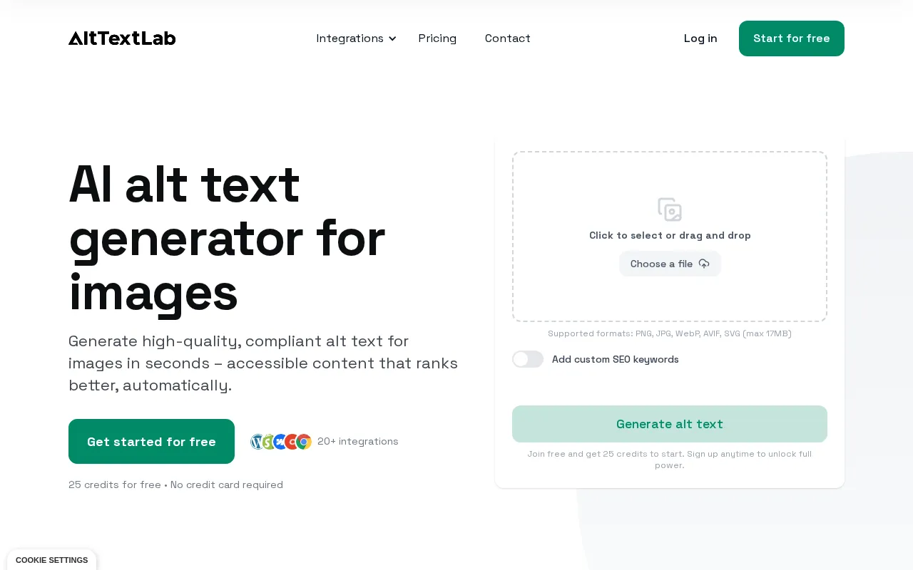 AltTextLab — preview screenshot