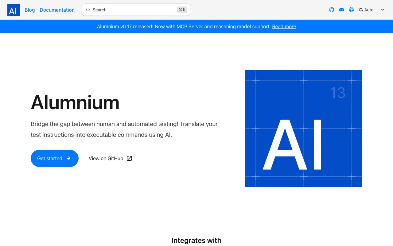 Alumnium — preview screenshot