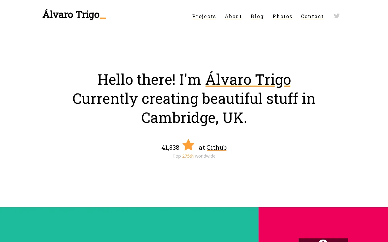 Álvaro Trigo — preview screenshot