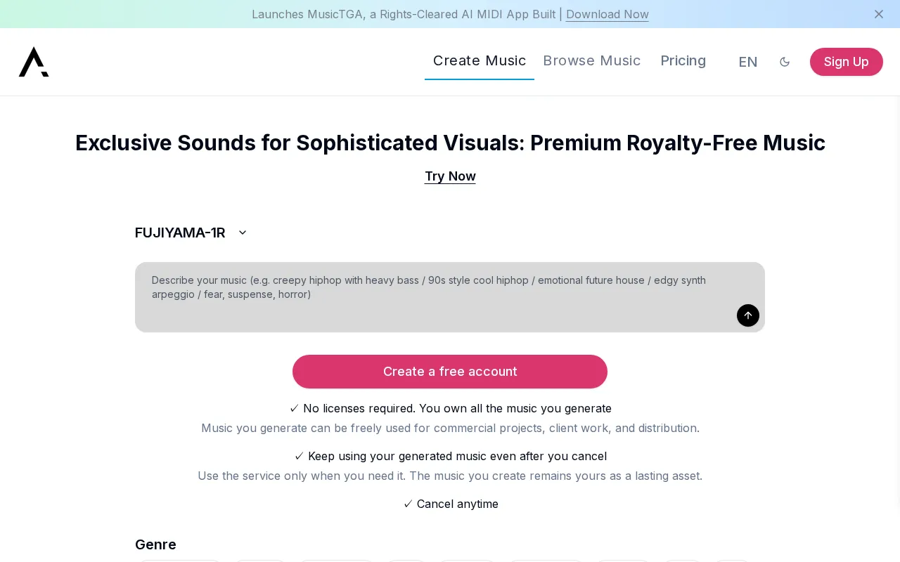 Amadeus Code — preview screenshot