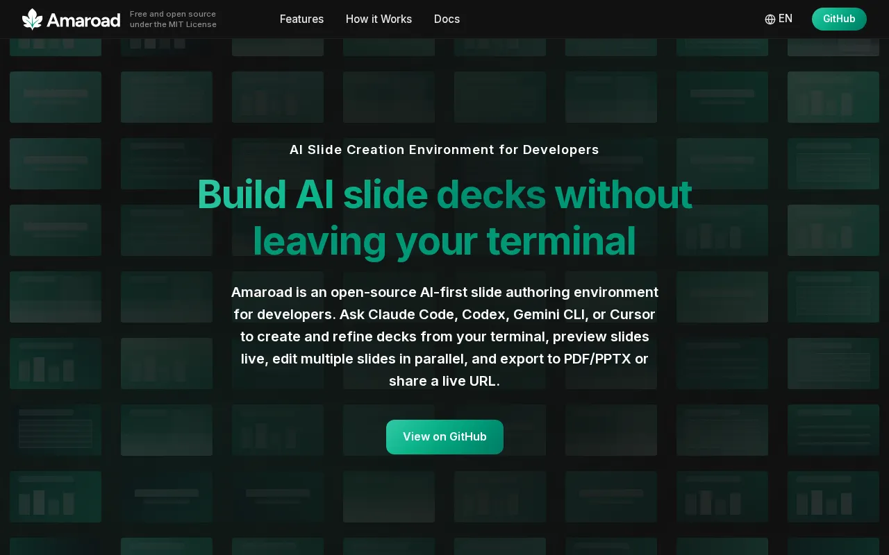 Amaroad — preview screenshot