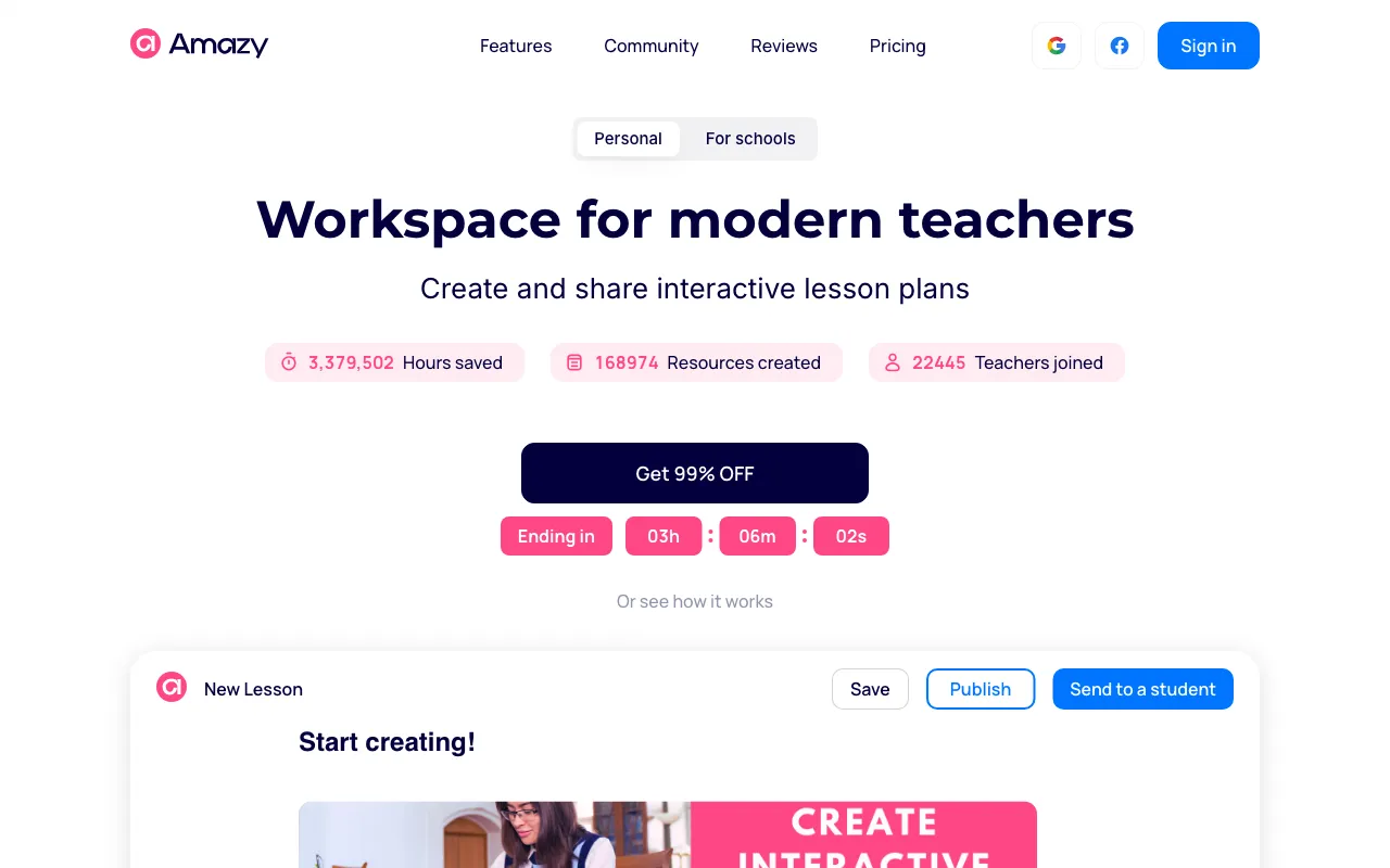 Amazy.uk — preview screenshot