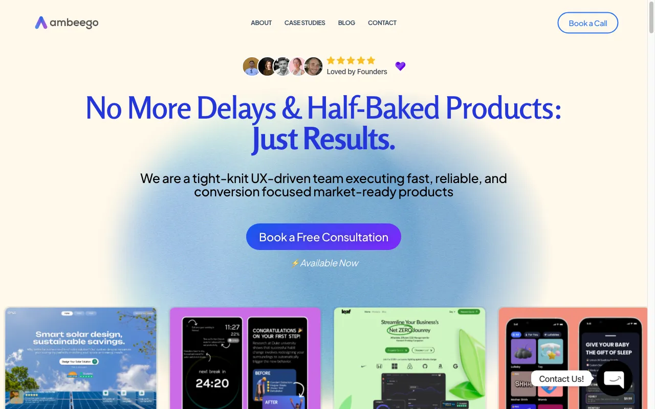 Ambeego — preview screenshot