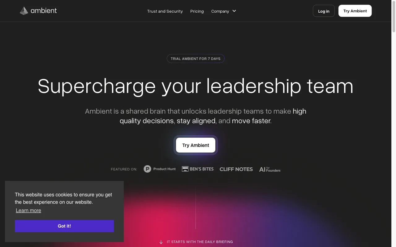 Ambient — preview screenshot