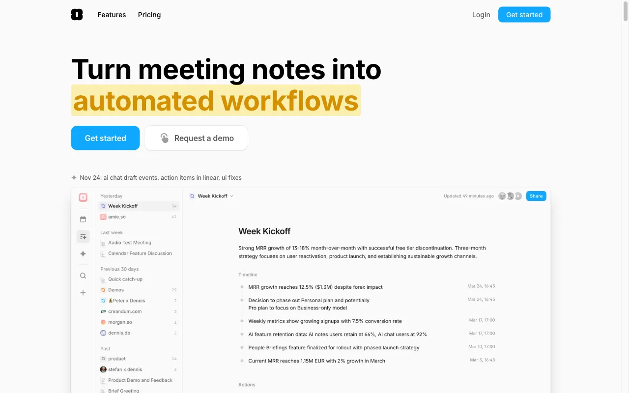 Amie — preview screenshot
