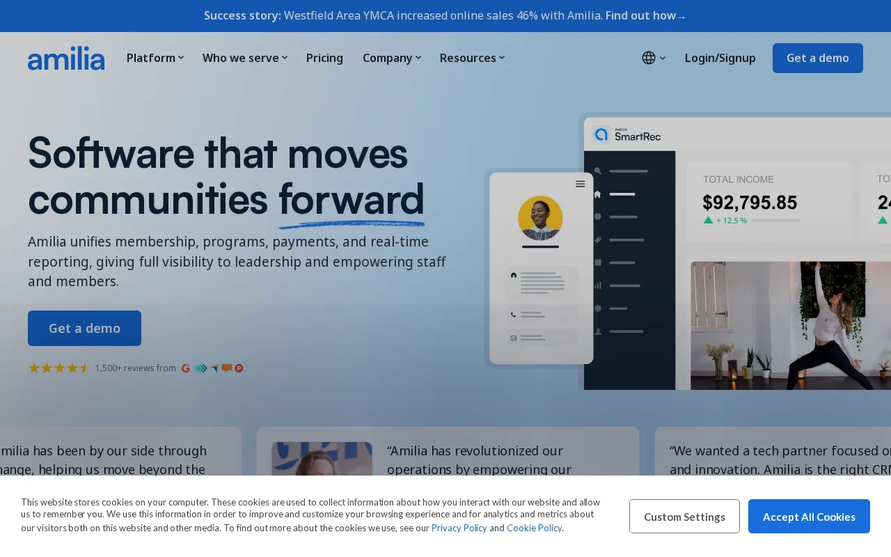 Amilia — preview screenshot
