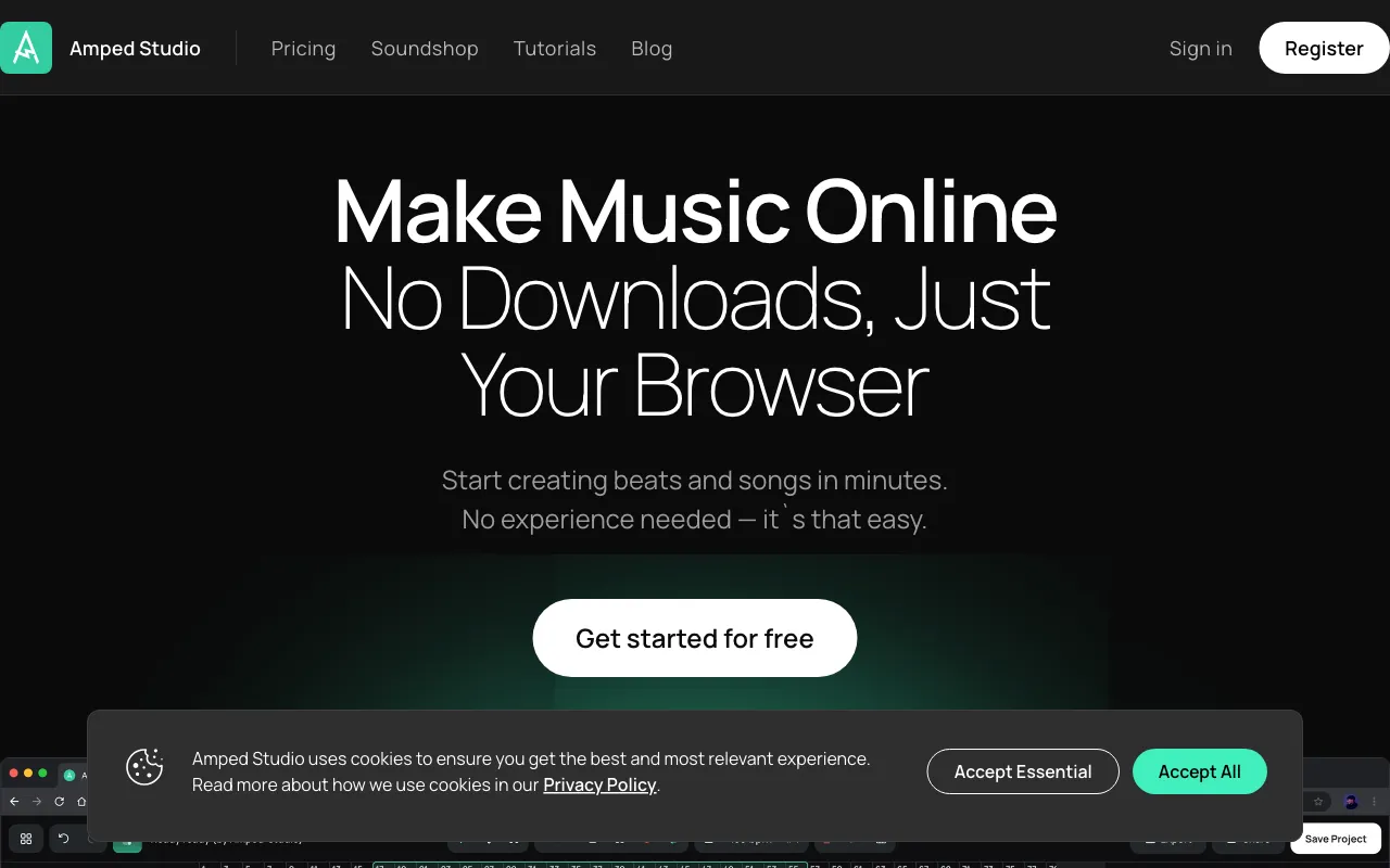 ampedstudio.com — preview screenshot