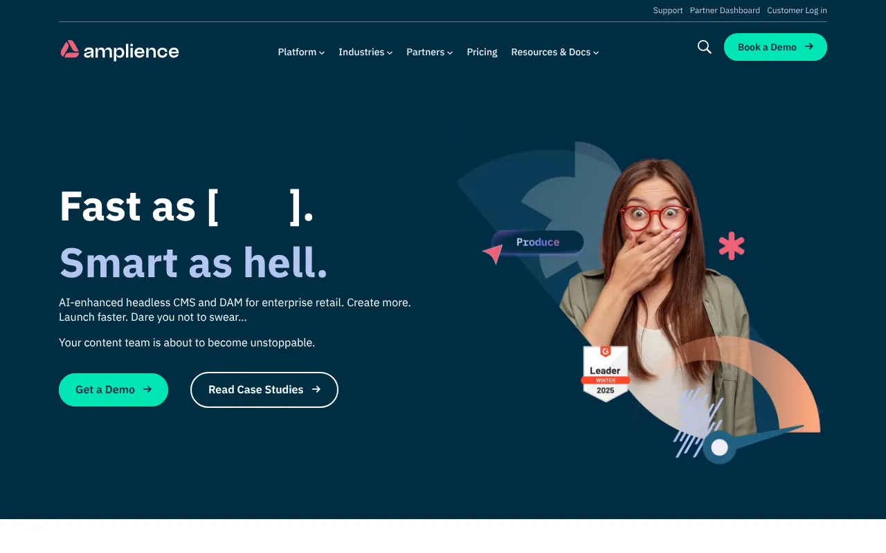 Amplience — preview screenshot
