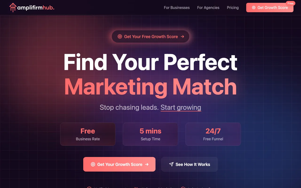 Amplifirm Hub — preview screenshot