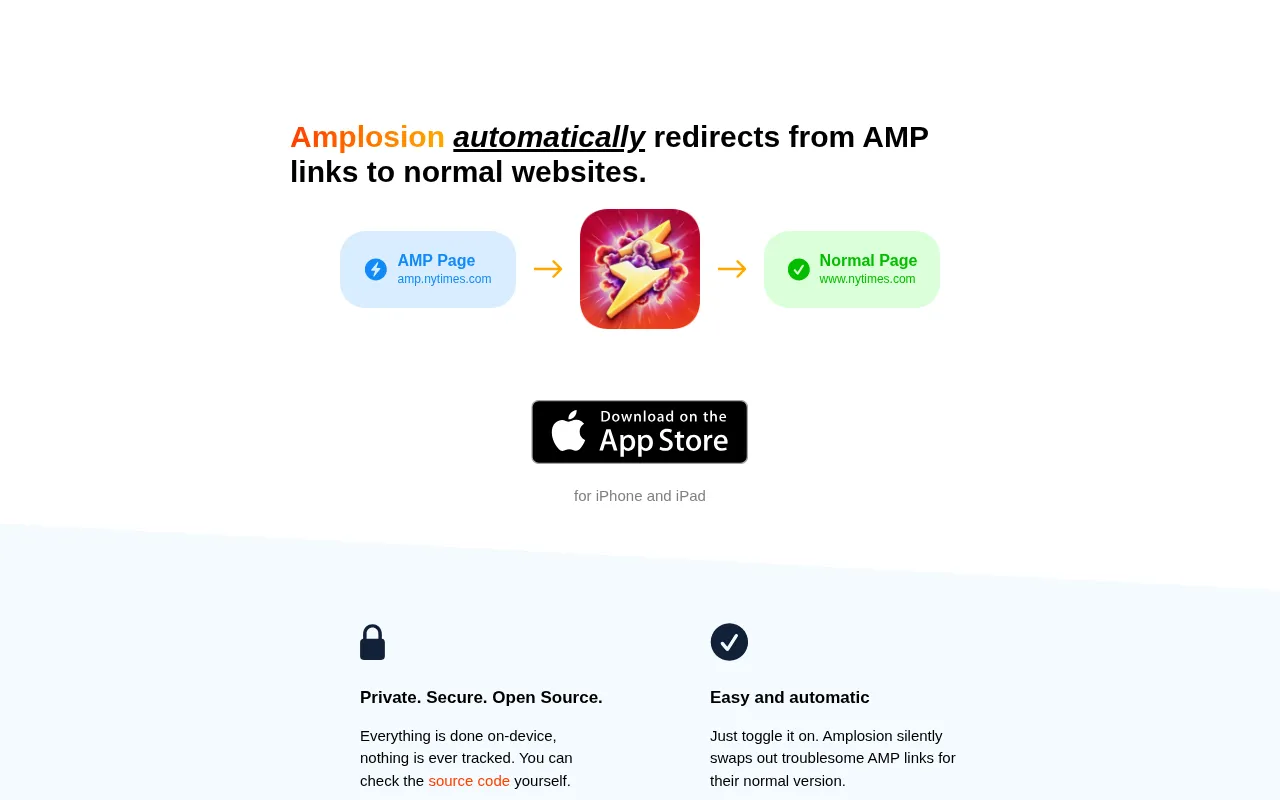Amplosion — preview screenshot