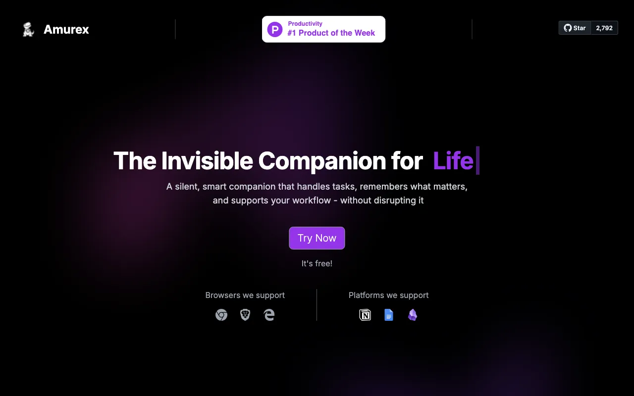Amurex — preview screenshot