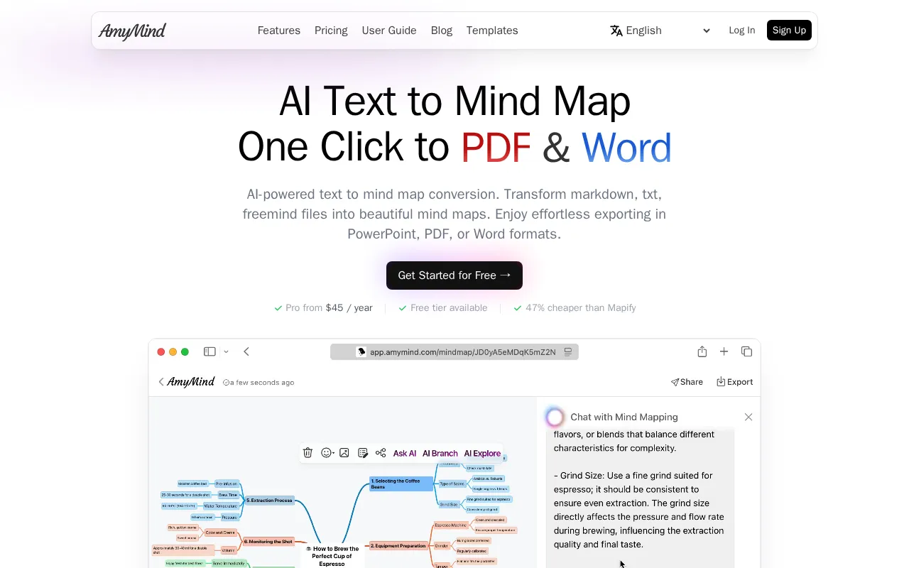 AmyMind — preview screenshot