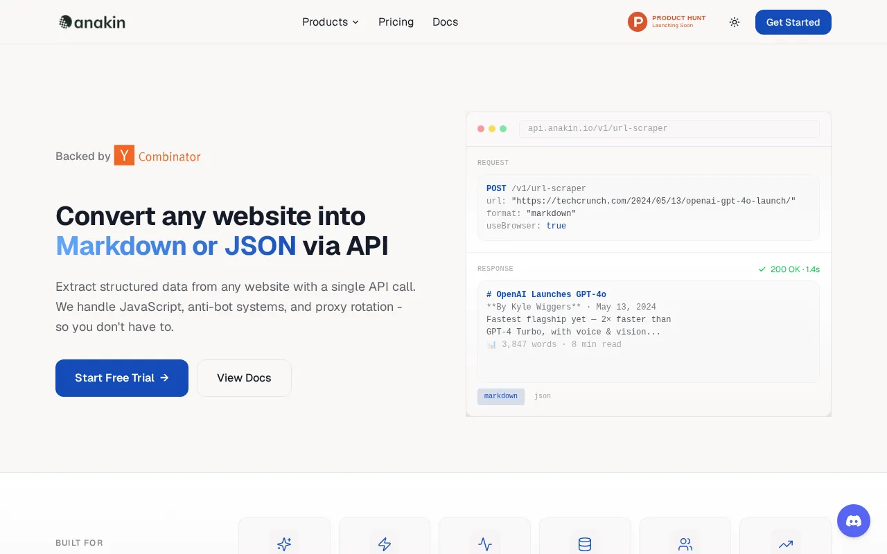 Anakin — preview screenshot