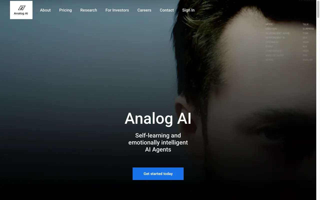 Analog Assistant — preview screenshot