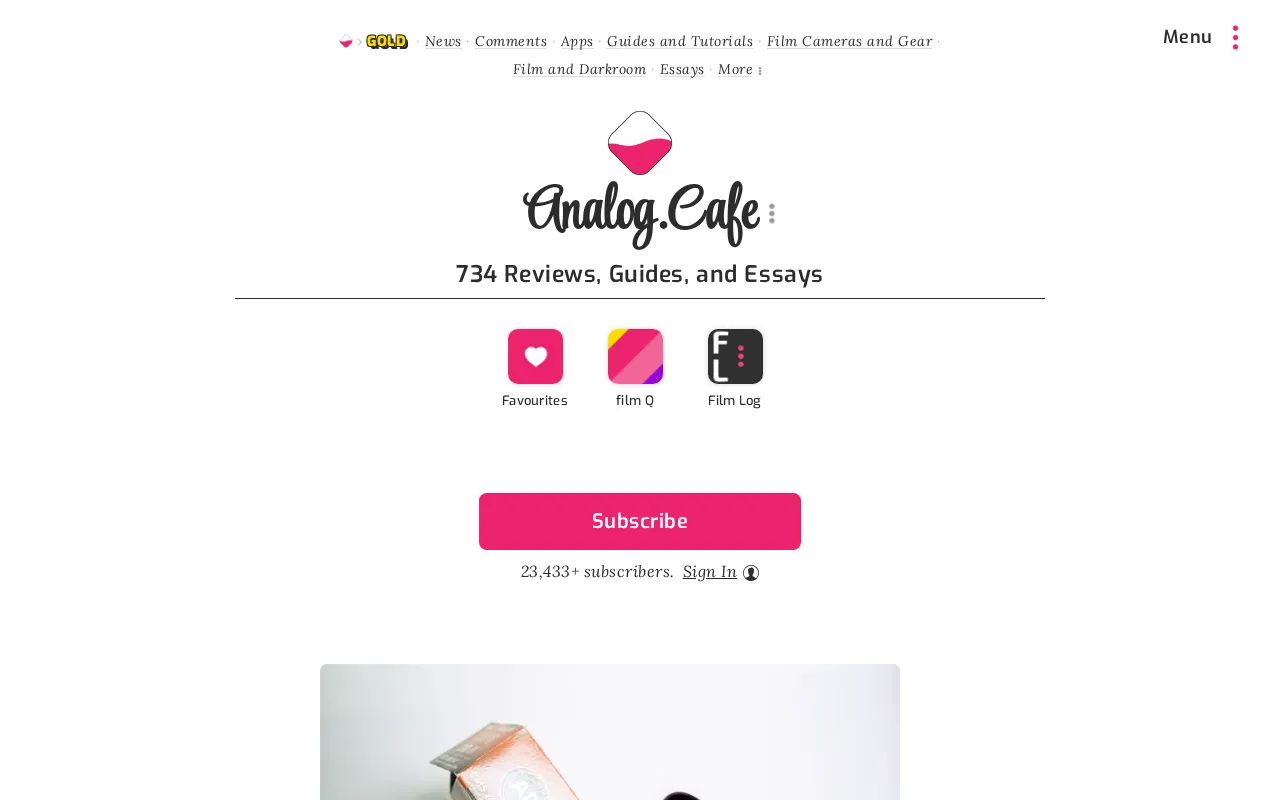Analog.Cafe — preview screenshot