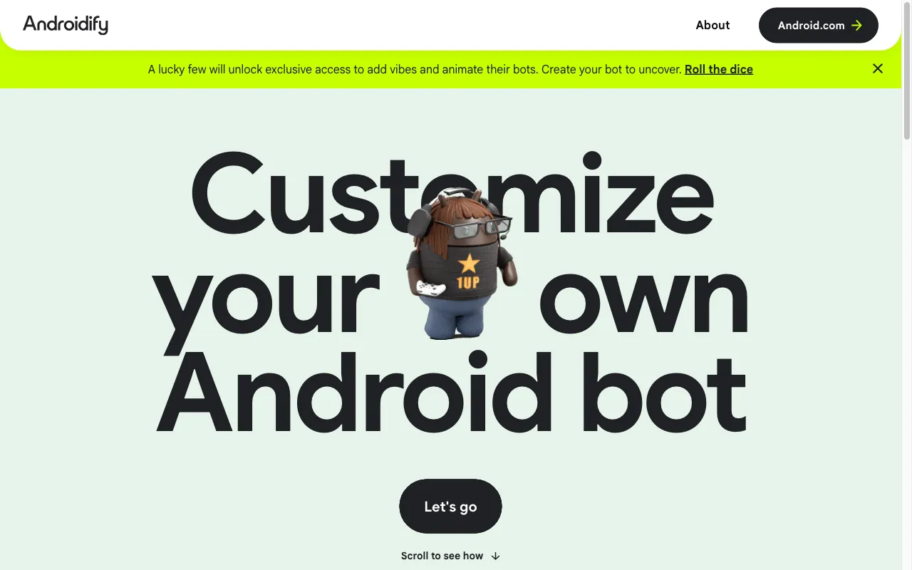 Androidify — preview screenshot