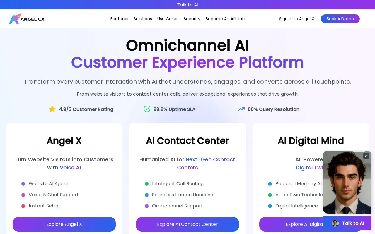 angelcx.ai — preview screenshot