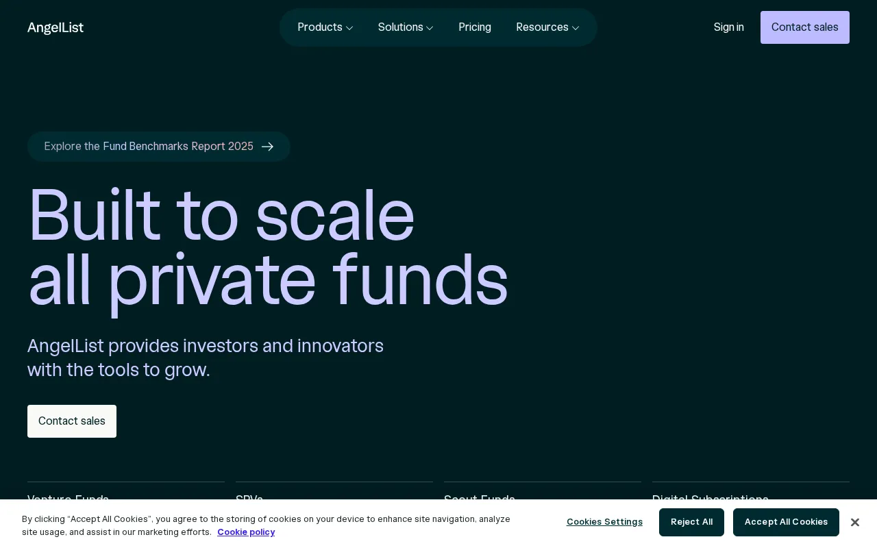 AngelList — preview screenshot