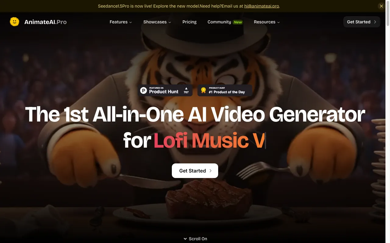 Animate AI — preview screenshot