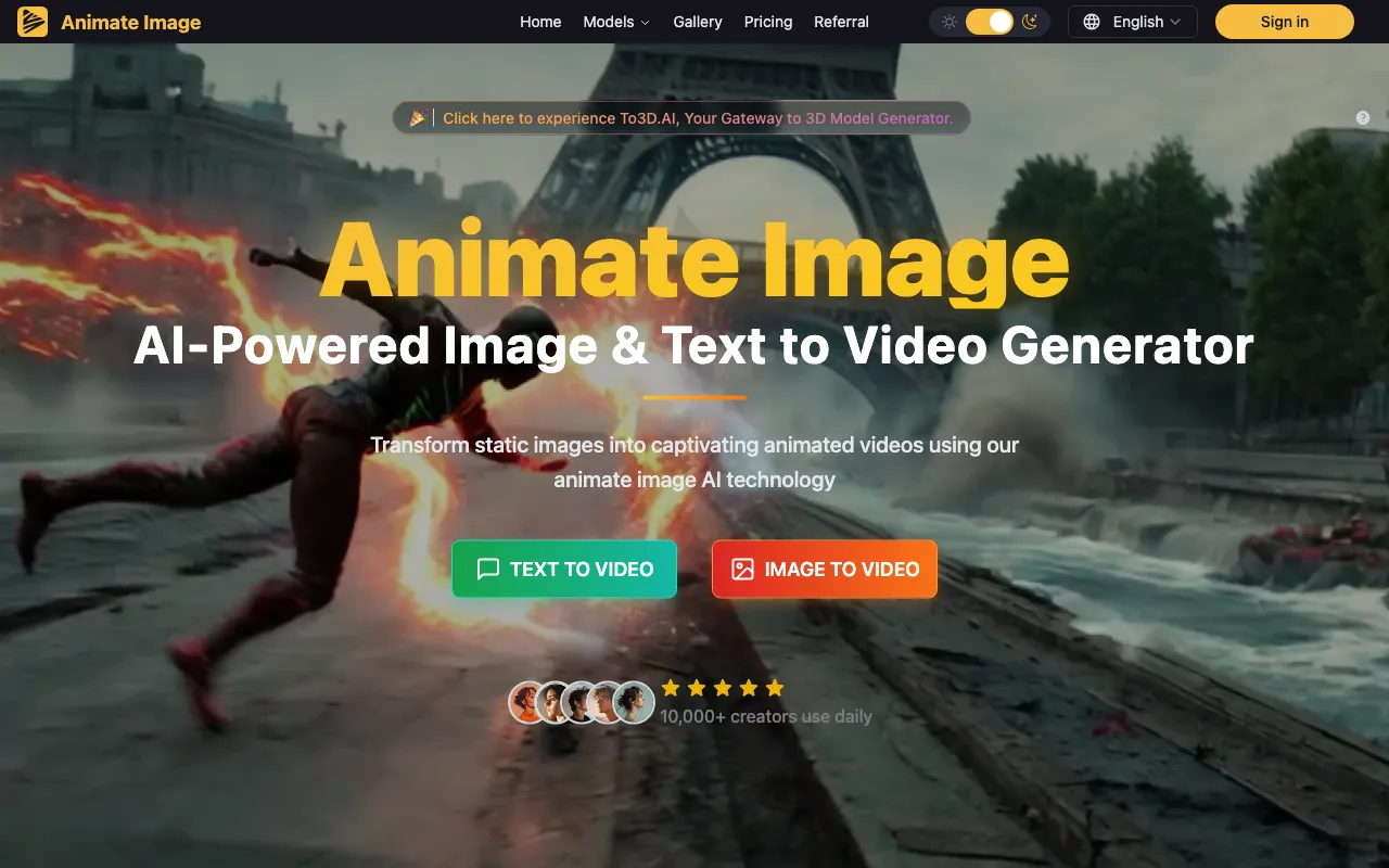 Animate Image AI — preview screenshot