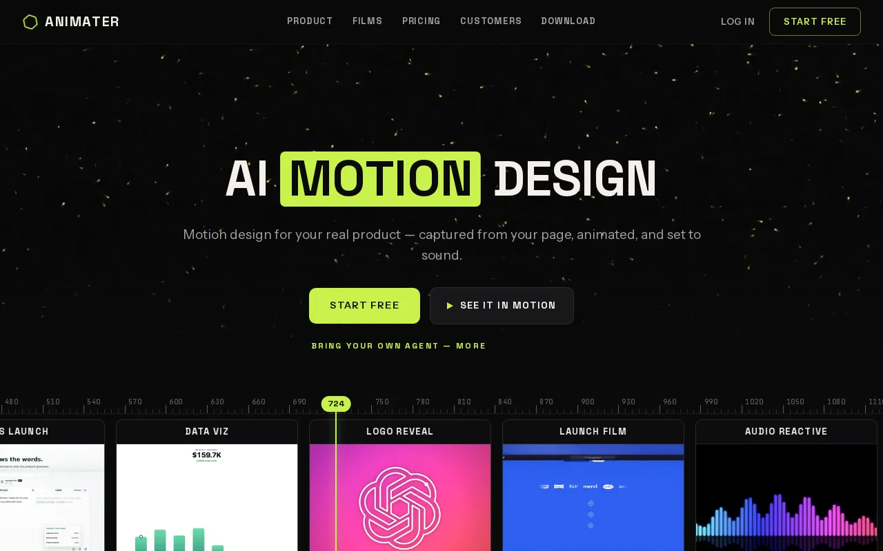 Animater.ai — pricing page