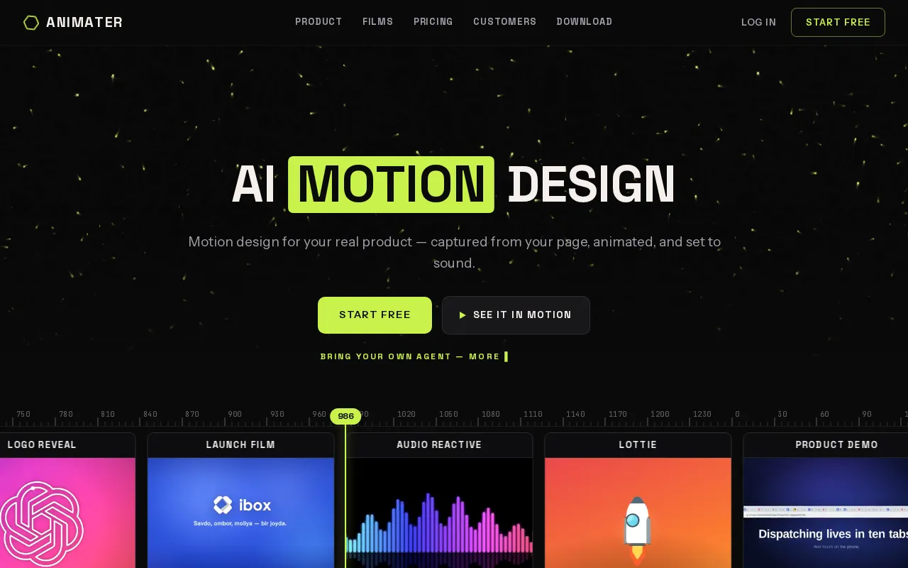 Animater.ai — preview screenshot