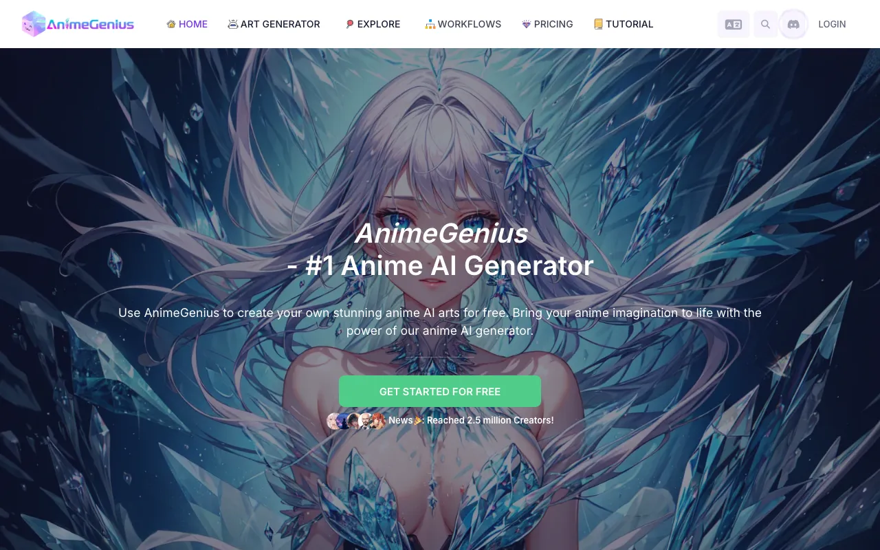 AnimeGenius — preview screenshot