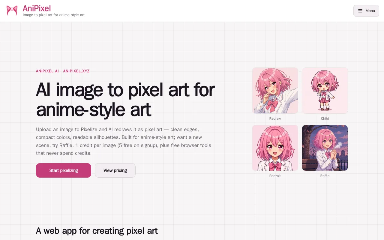 AniPixel AI — preview screenshot