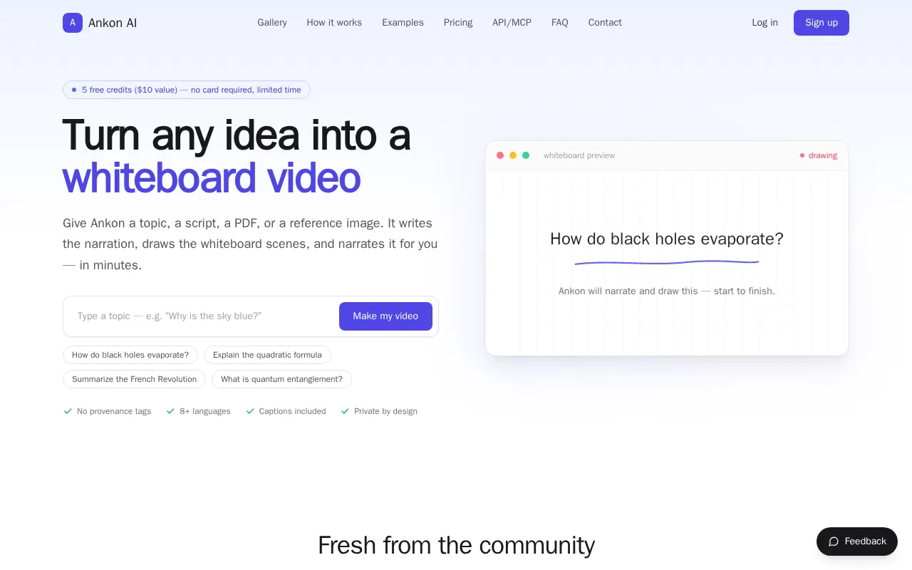Ankon AI — preview screenshot