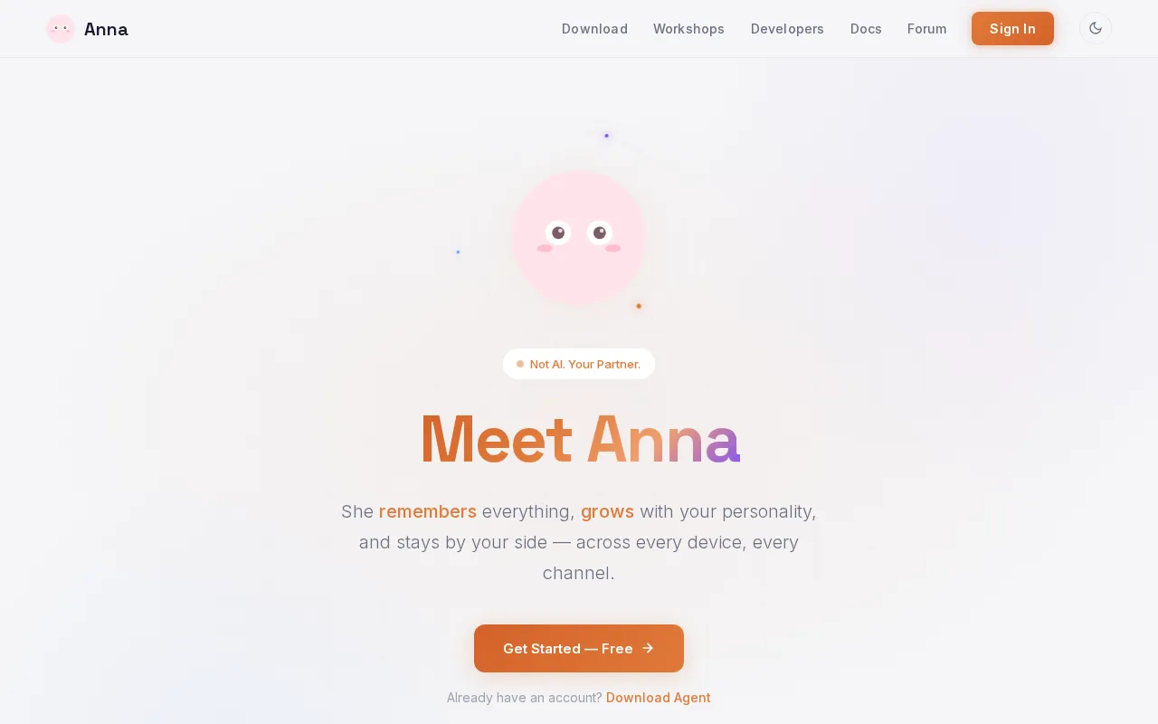 Anna — preview screenshot