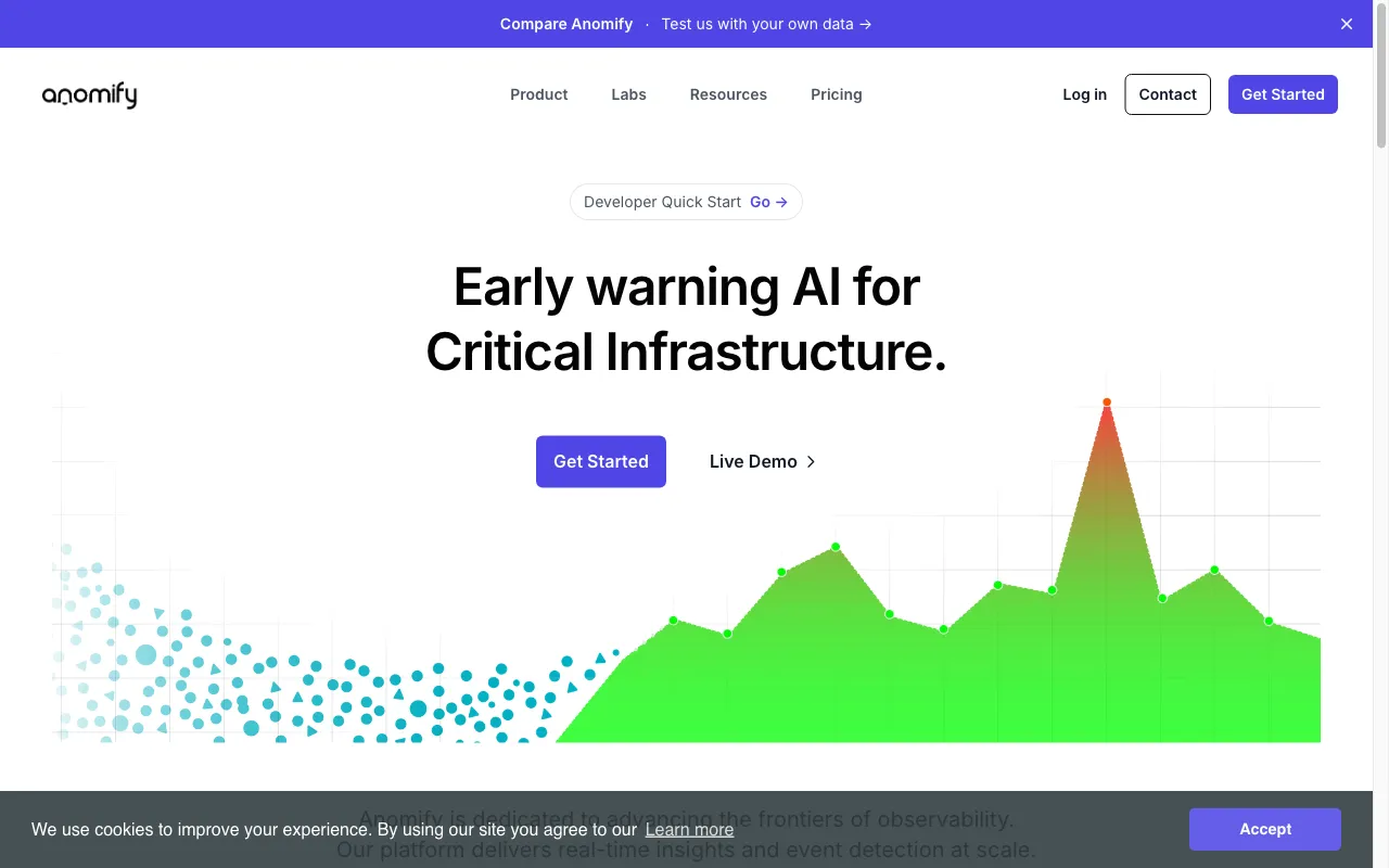 Anomify — preview screenshot