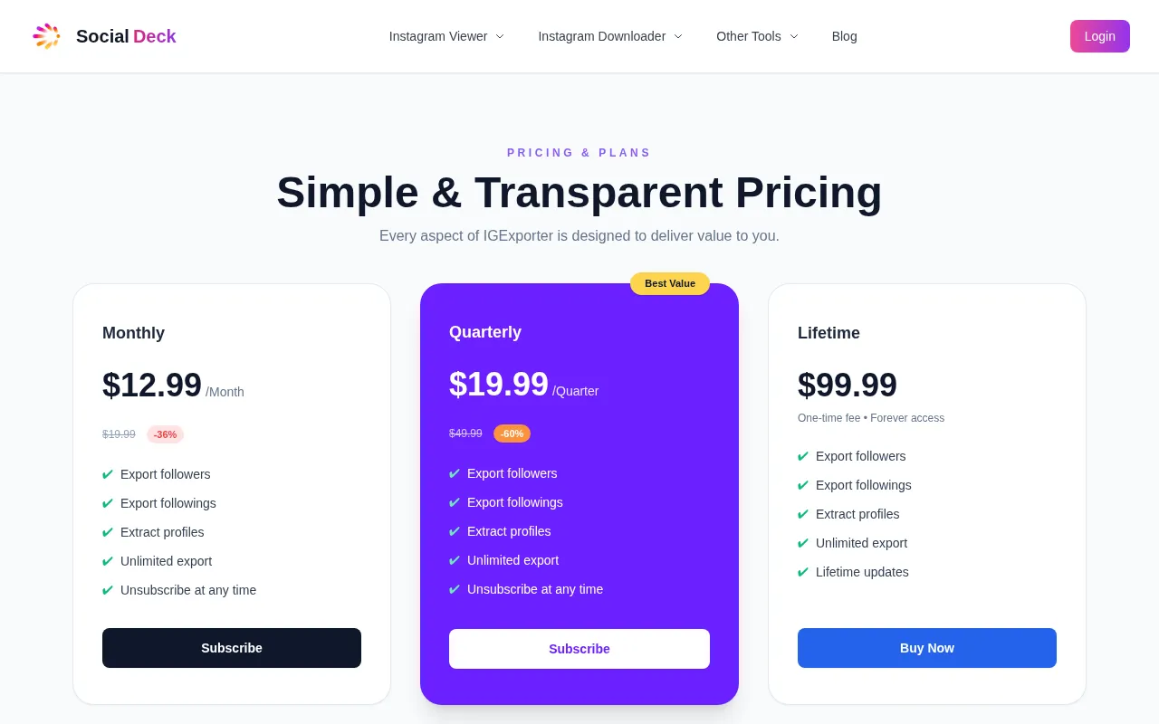 Anonymous-Instagram-Story-Viewe-socialdeckr — pricing page