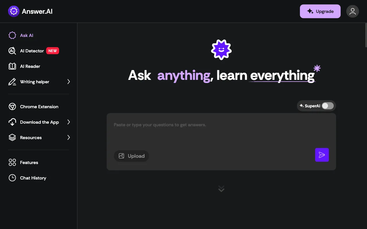 Answer AI — preview screenshot
