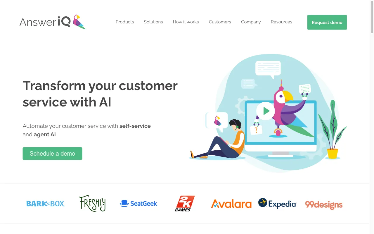 answeriq.com — preview screenshot