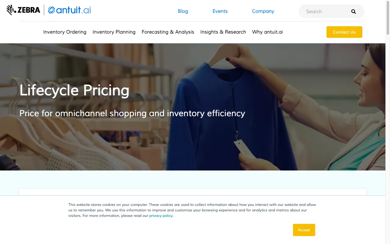 antuit.ai — pricing page