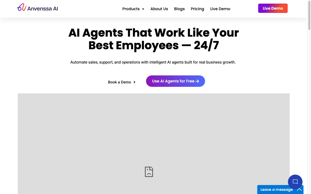 Anvenssa.com — preview screenshot