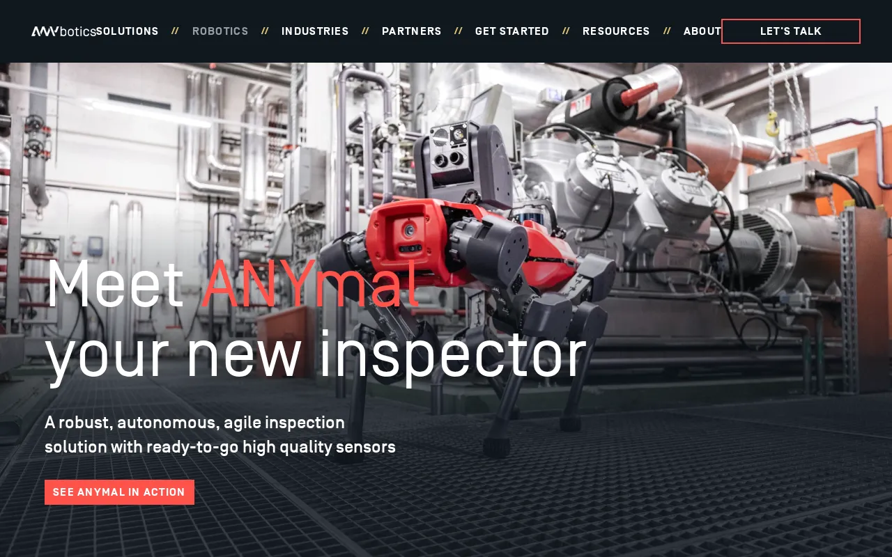 ANYbotics ANYmal — preview screenshot