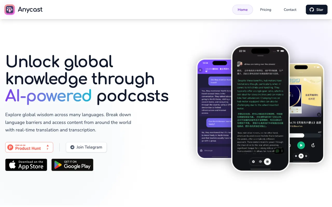 Anycast+ — preview screenshot