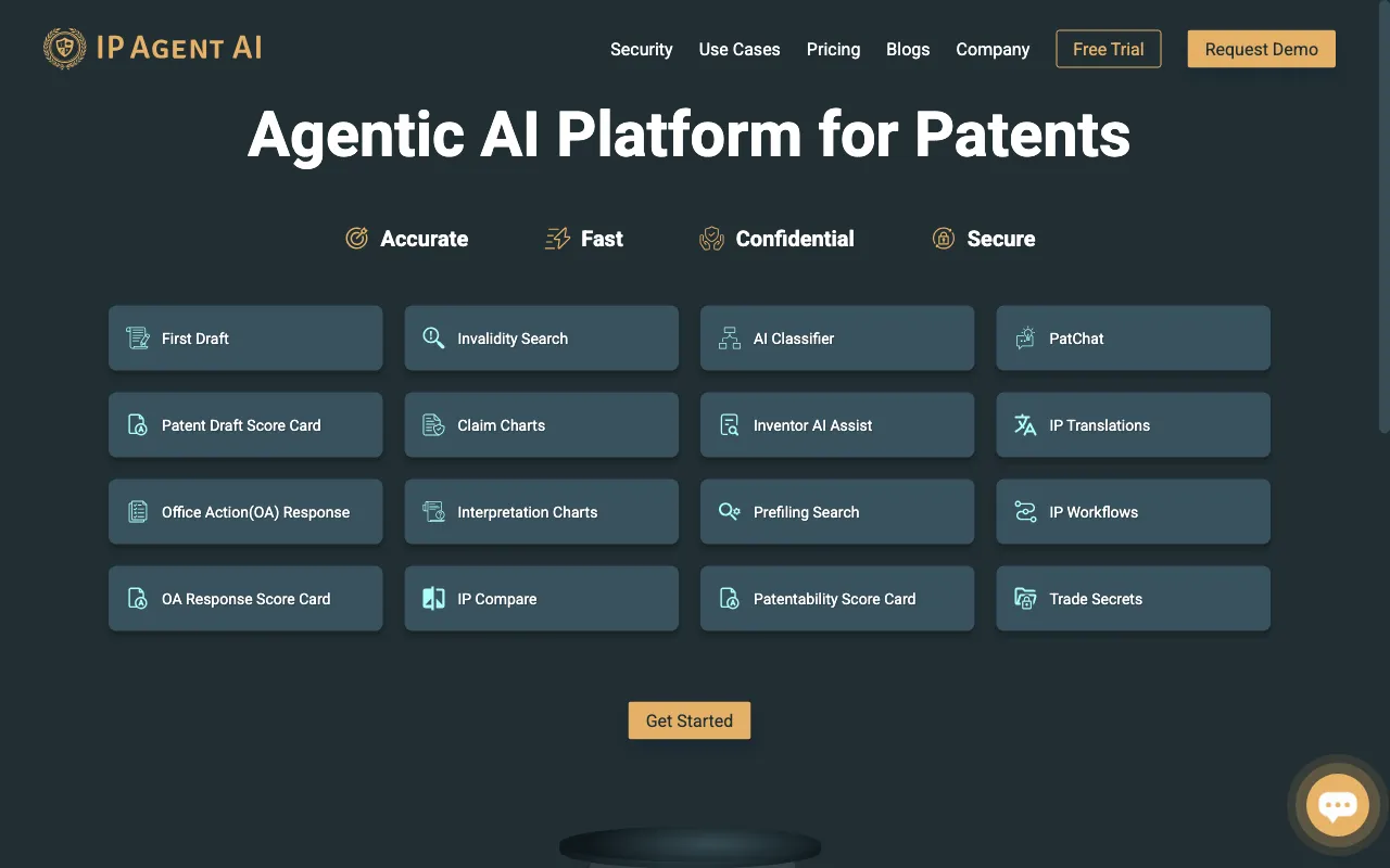 IP Agent AI — preview screenshot