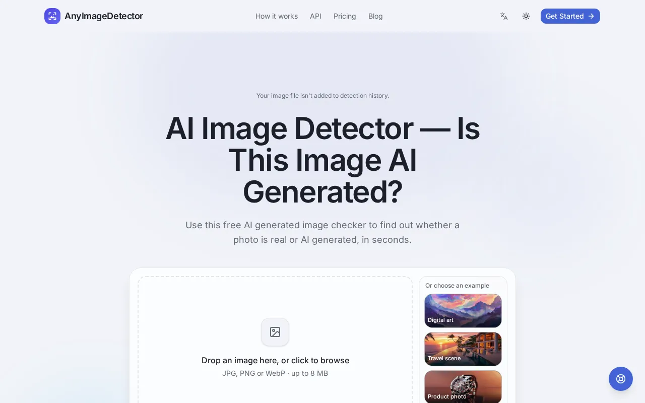 AnyImageDetector — preview screenshot