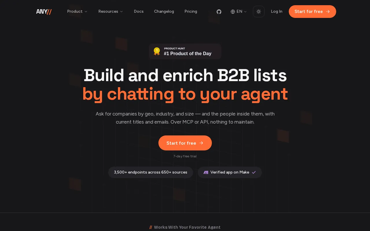 Anysite.io — preview screenshot