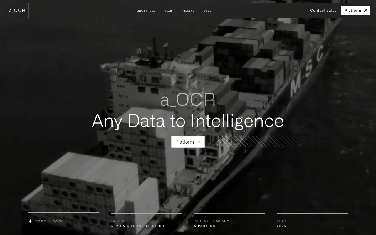 aOCR — preview screenshot