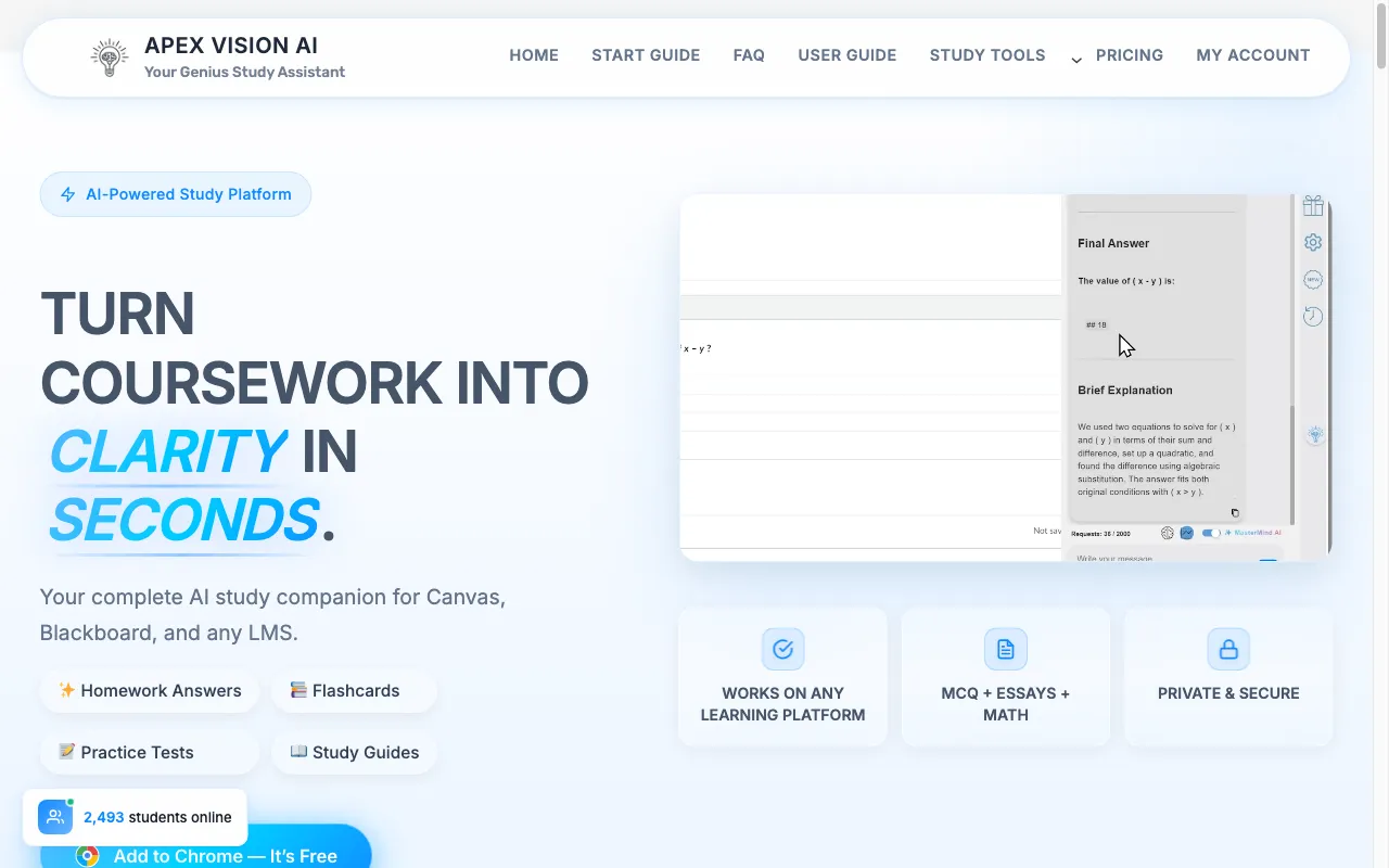 Apex Vision AI — preview screenshot