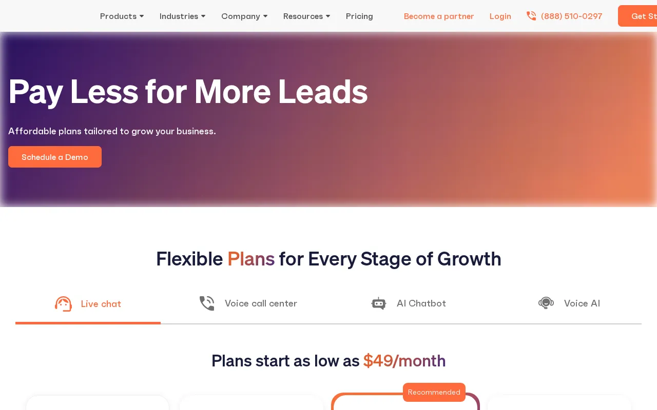 Blazeo — pricing page