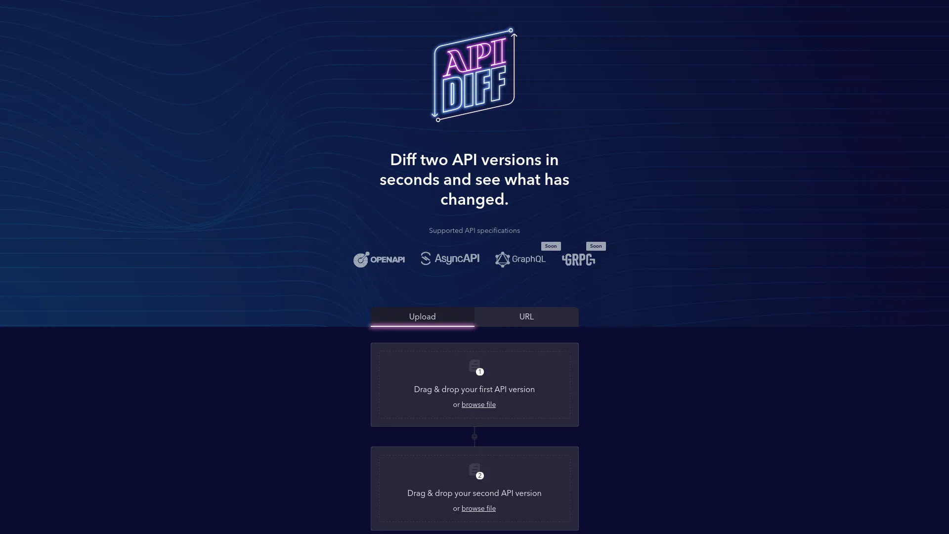 API Diff — preview screenshot