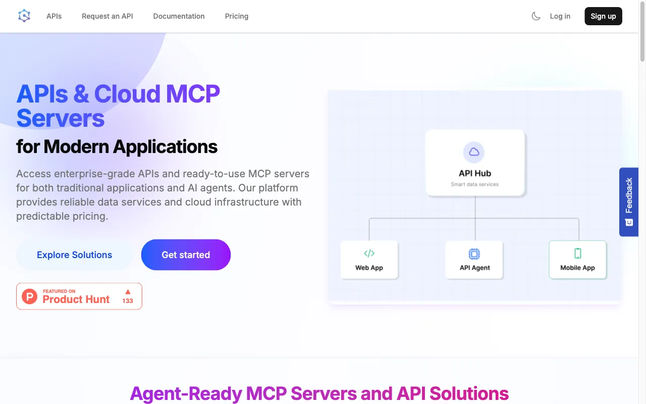 API Hub — preview screenshot