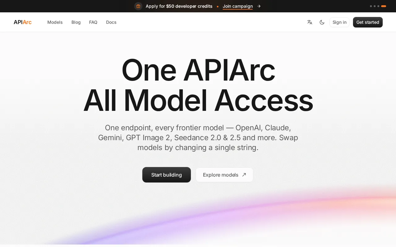 APIARC AI — preview screenshot